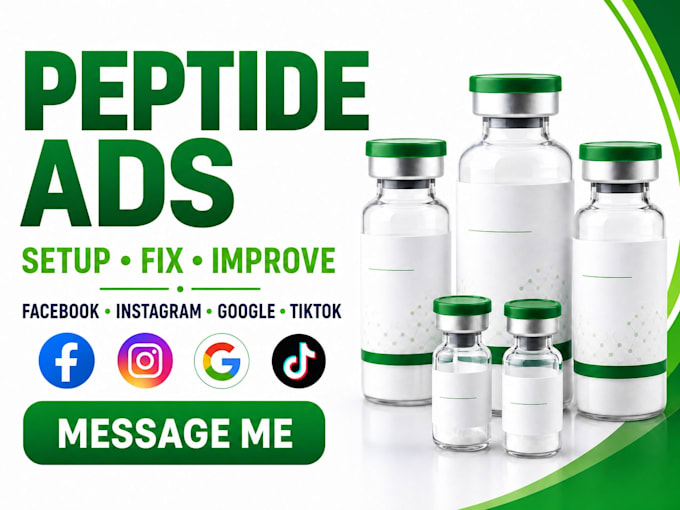 do peptide ads setup and fix social ad campaigns