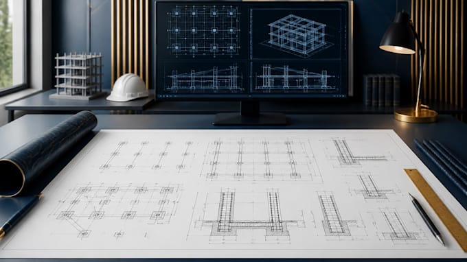 create professional structural drawings and detailing in autocad