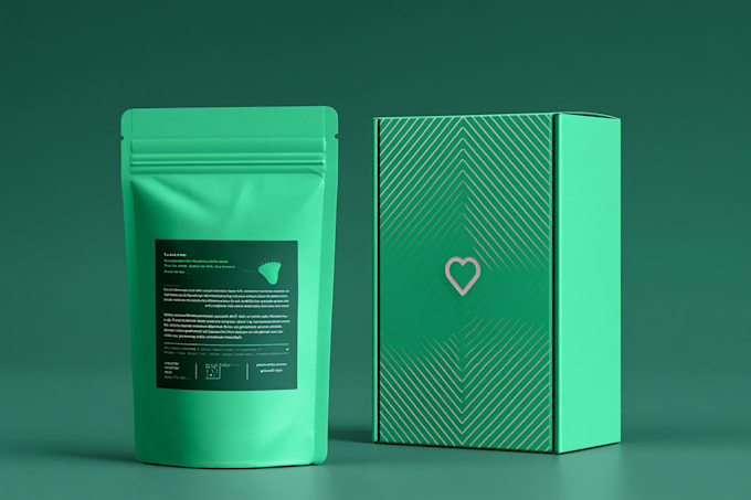 design supplement packaging and label design