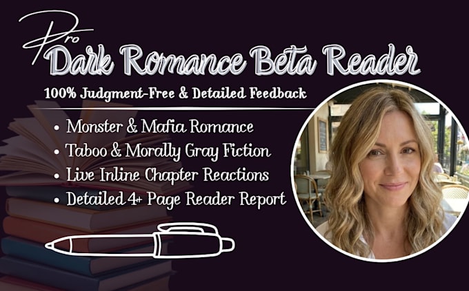 be your dark mafia romance and crime thriller beta reader