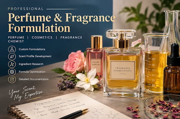 perfume formulation perfume cosmetics fragrance chemist