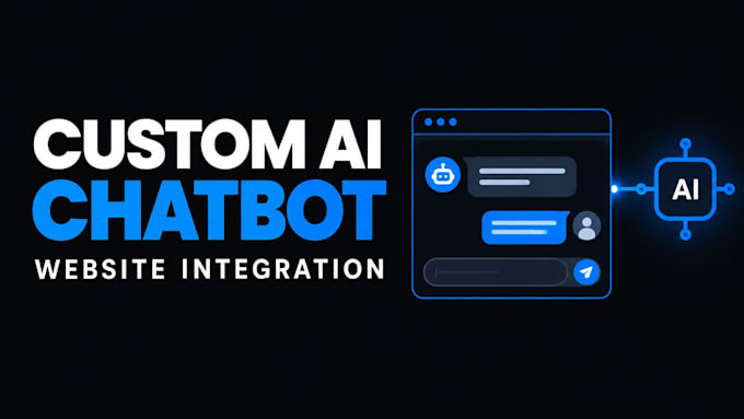 integrate custom ai chatbot into your ai website, ai website chatbot integration
