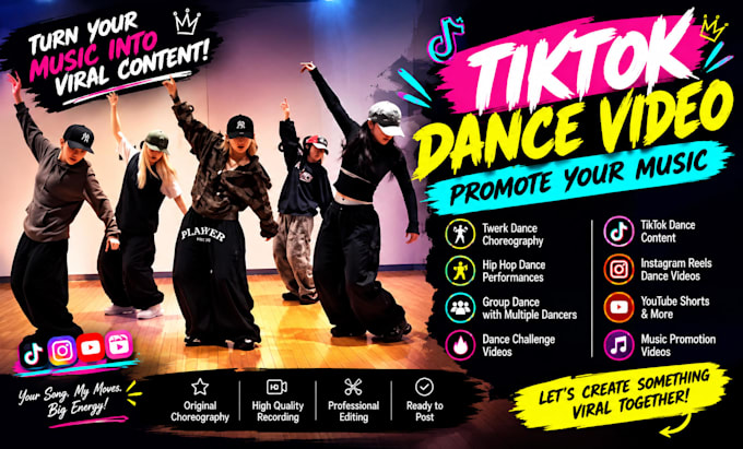 do twerk dance, hip hop video dance, group dance multiple dancer tiktok dance