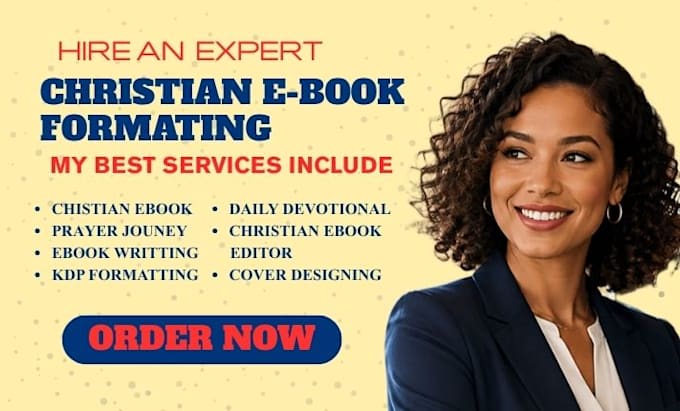 format professional christian ebook, design ebook cover