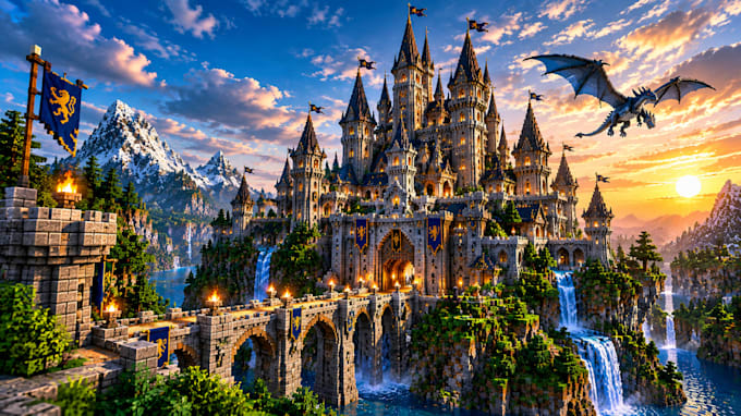 minecraft builds, house, spawn, castle, map, mansion, base, and pvp arena