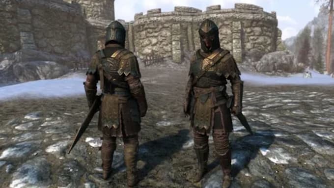 design custom skyrim mods characters, armor, weapons and game mod