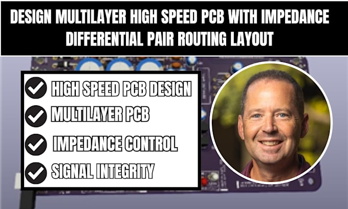 design multilayer high speed pcb with impedance differential pair routing layout