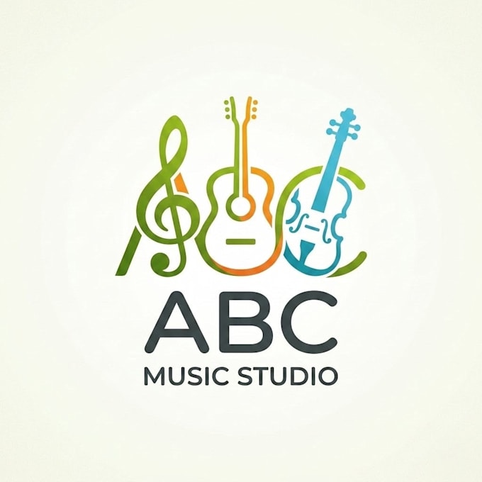 flat and modern retail logo