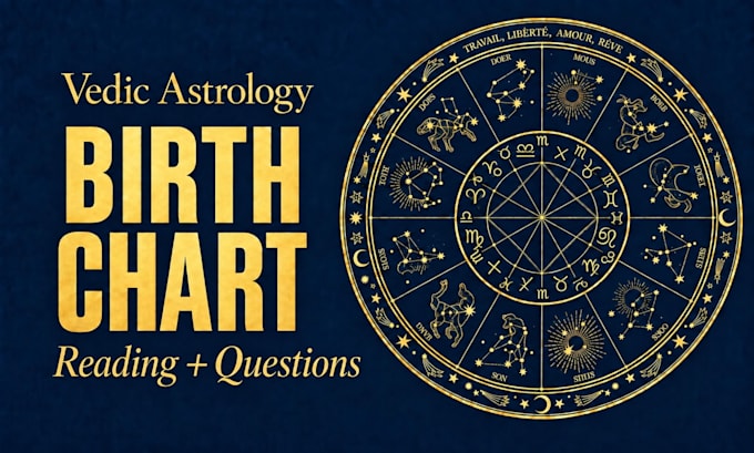 provide a detailed vedic astrology birth chart reading