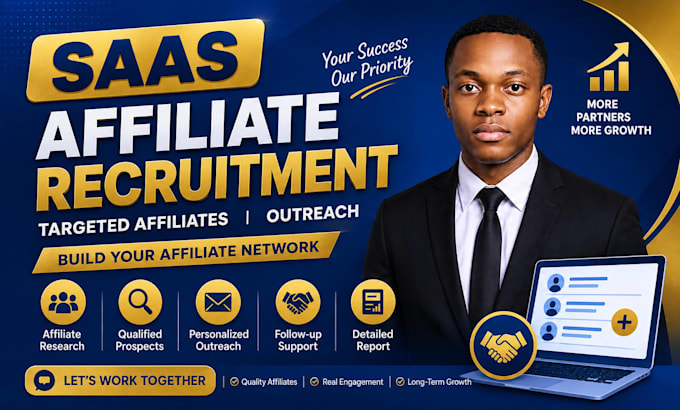 recruit targeted saas affiliates for your affiliate program