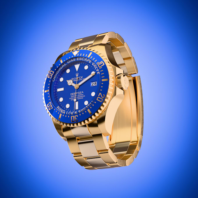 design and create 3d watch animation for your watch