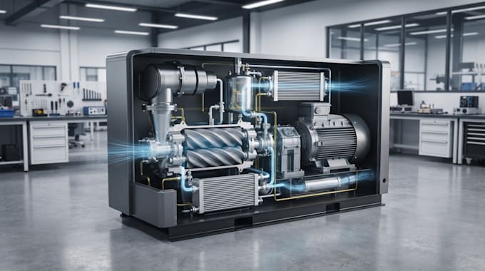 3d industrial animation warehouse production animation machinery animation