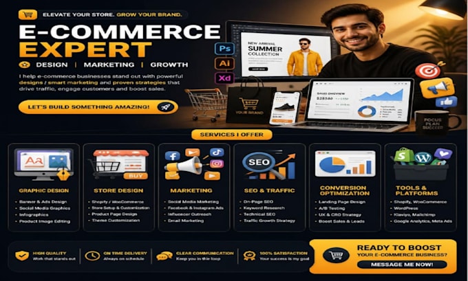 design and set up your wordpress woocommerce online store