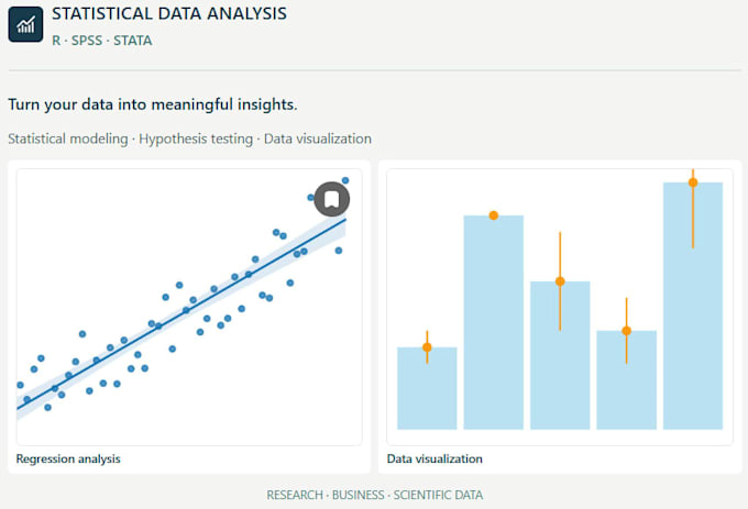analyze your data using r, spss or stata