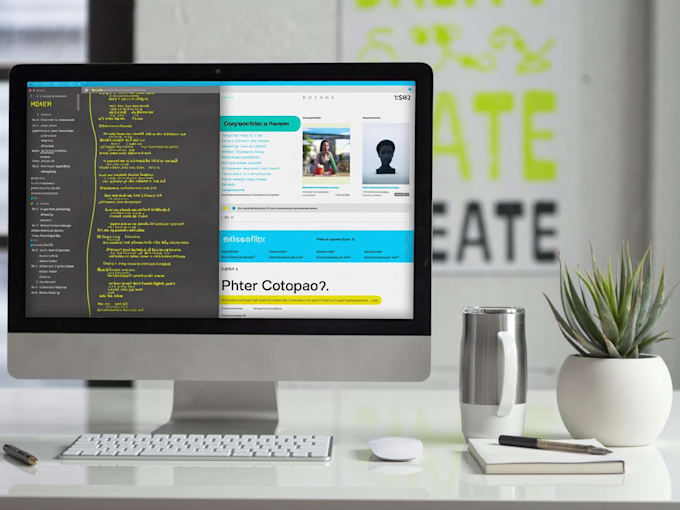 design and develop custom website in html css php mysql, website development