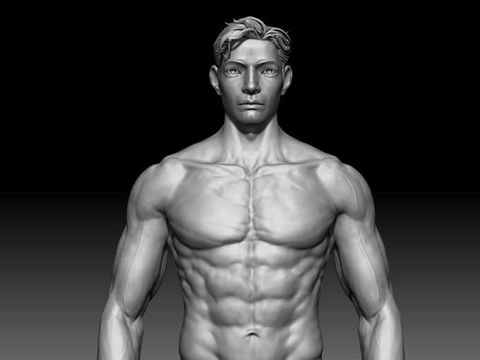 create custom 3d character and collectible figure, articulation for 3d printing