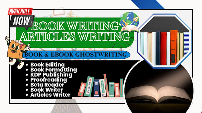 ghostwrite ebook, writing, proofread, self help, journal