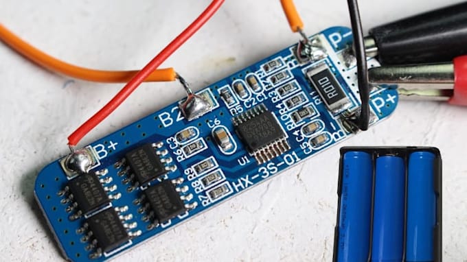 design lithium battery bms pcb with cell balancing and protection
