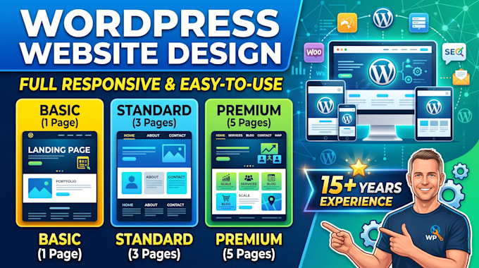 create a new wordpress website