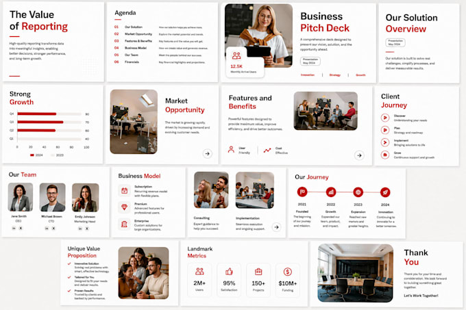design keynote speaker deck sponsorship deck storytelling slides for fundraising