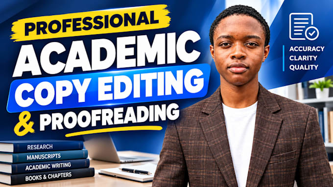 copy edit proofread academic books for authors to elevate their manuscripts