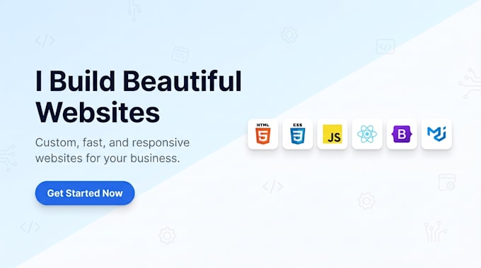 create frontend web applications