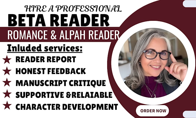 beta reader romance fantasy manuscript feedback plot pacing character critique