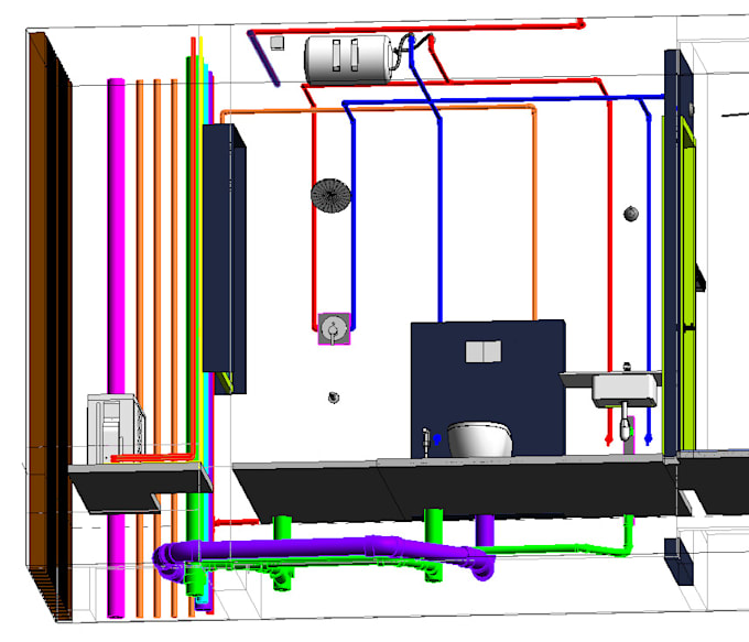 do revit mep bim modeling, clash detection and coordination