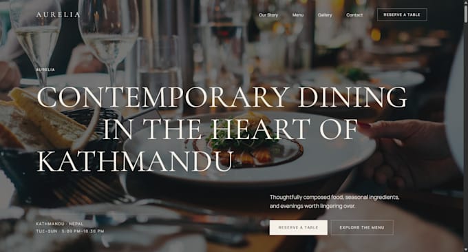 build a responsive react website with tailwind CSS