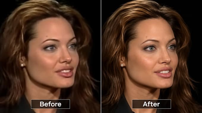 professionally restore and upscale old low quality videos