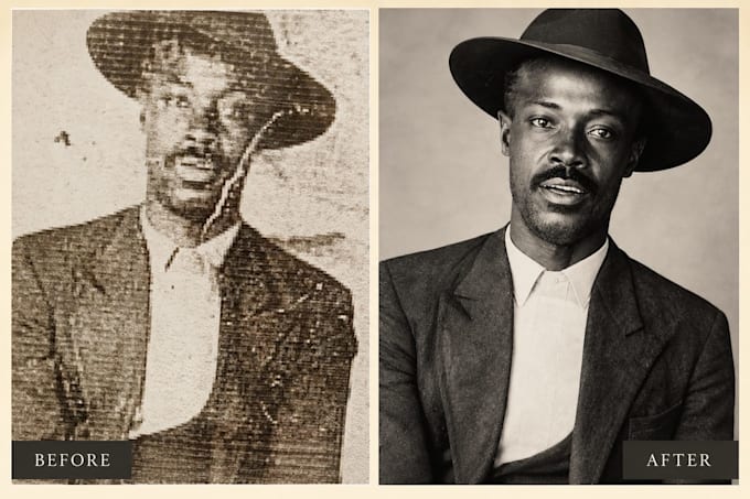 restore your old family photos