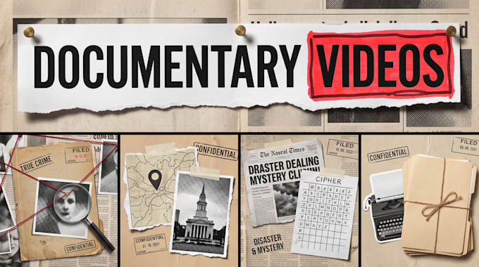 create a vox style archival documentary video