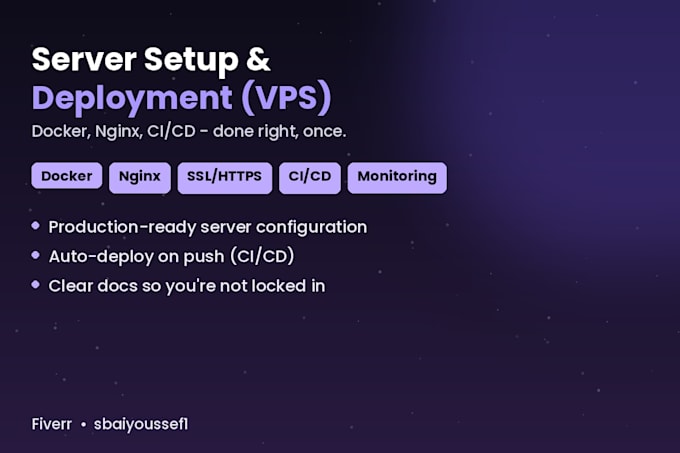 deploy your app on a vps with docker and nginx
