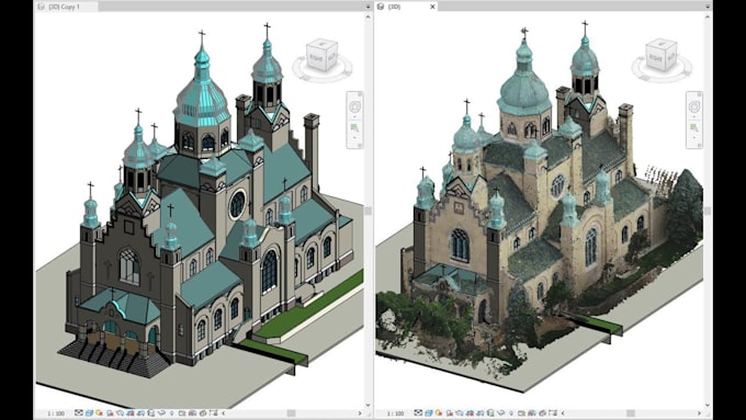 convert point cloud to 3d bim model in vectorworks