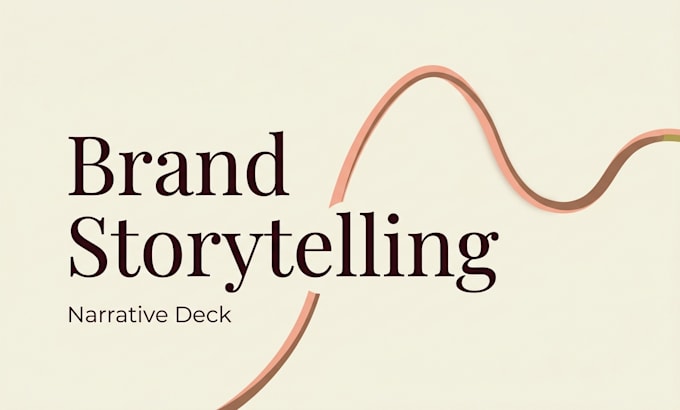 craft your brand storytelling framework and narrative deck