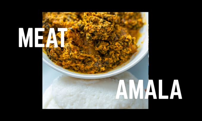 amala semoo ewedu eforiro and meat