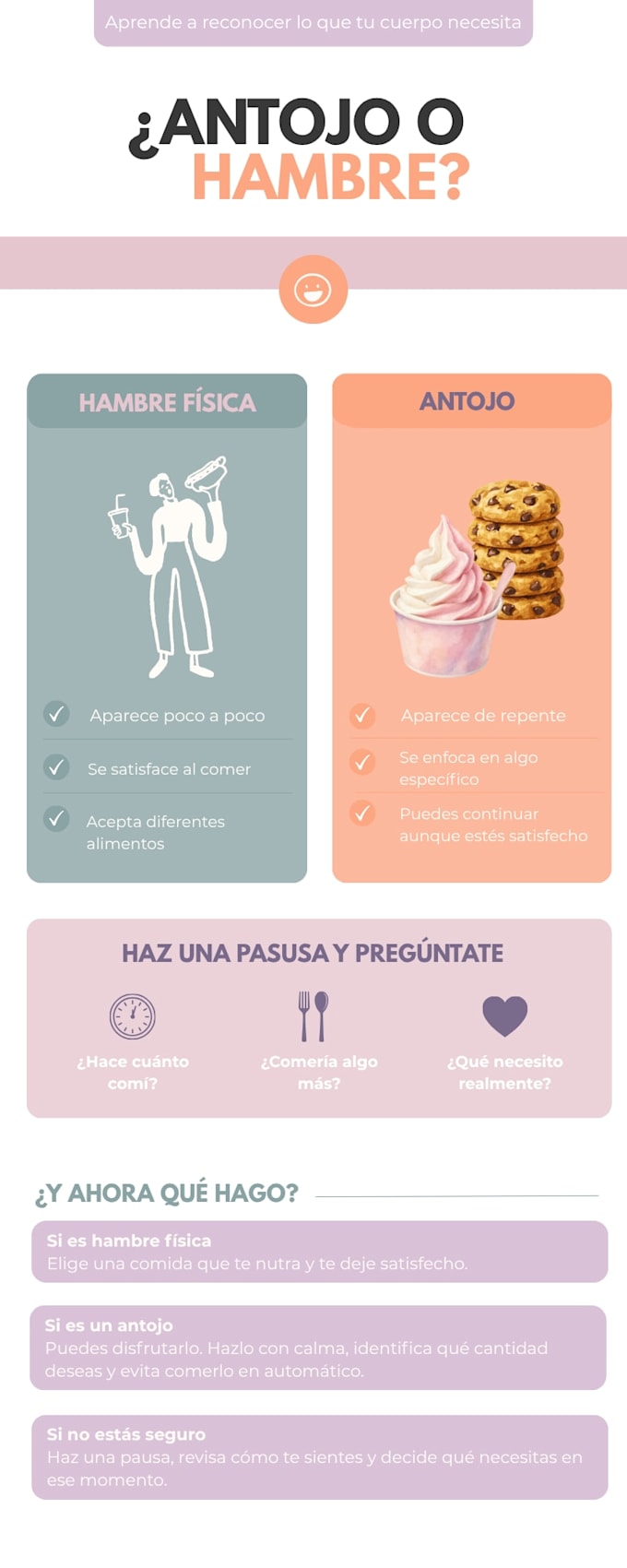 crear infografías y materiales visuales sobre nutrición