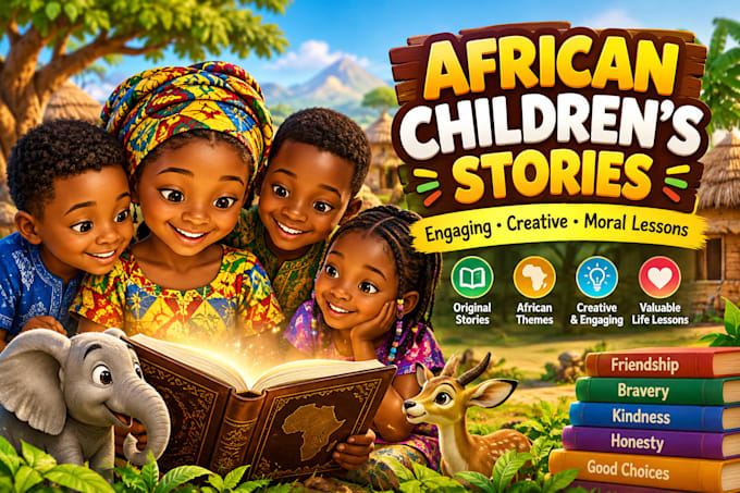 write an engaging african children story with a moral lesson