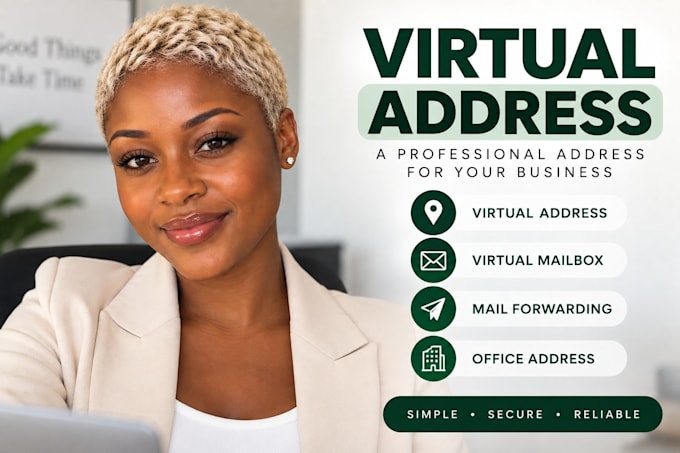 provide virtual address, virtual mailbox, mail forwarding worldwide