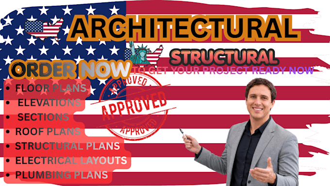 do architectural, structural, and mep permit drawing set