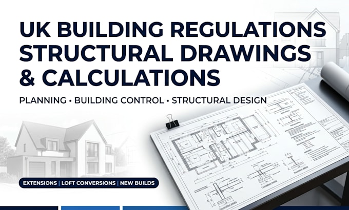 do UK building regulations structural drawings and calculations