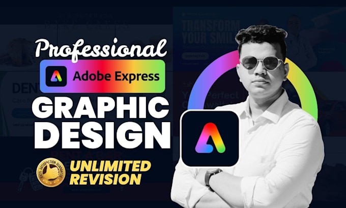 create professional adobe express graphic designs