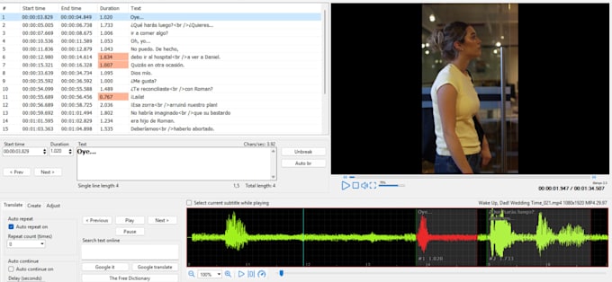 subtitle and translate your content