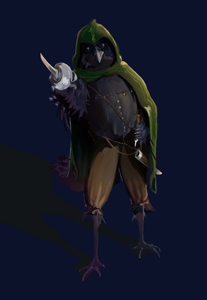 illustrate your characters and creatures