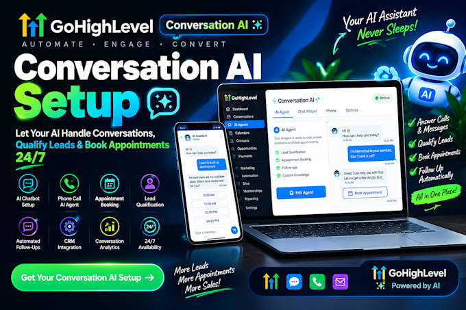 ghl conversation ai setup for lead qualification