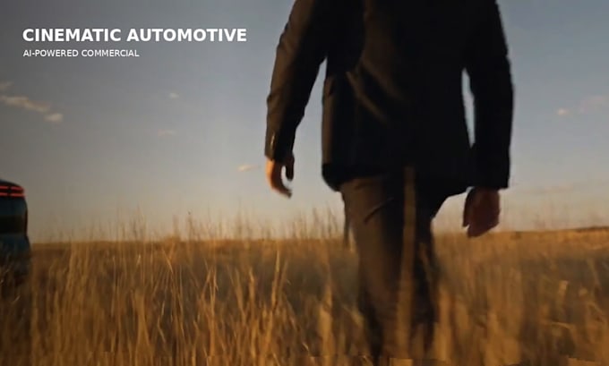 create cinematic ai automotive commercials