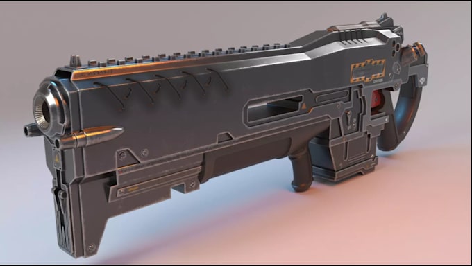 create hard surface 3d props, environment assets, textures and 3d printing model