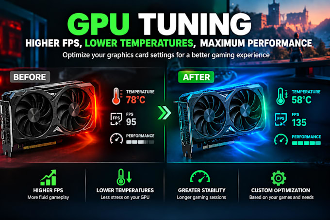 overclock your gpu improving performance and temperatures
