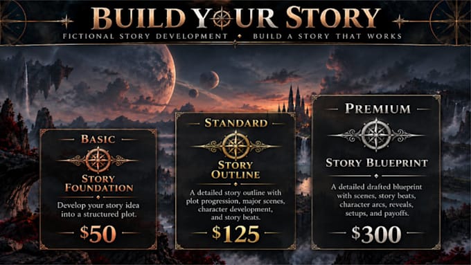 develop your story idea into a detailed outline