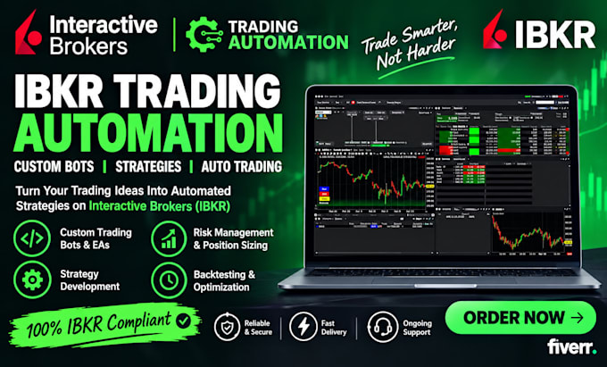 build trading bot, interactive brokers ibkr API trading bot, automated trading